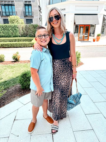 Happy Mother’s Day to all the mommas! ❤️ Thankful for this sweet boy who made me a momma! 🩵☺️✨ Went to lunch at my fave and now we’re hanging out at the pool for the rest of the afternoon! 💁🏼‍♀️ P.S. my whole outfit is Amazon (skirt, necklace + tank) and I felt like 💯🔥 in it! You can shop everything via the link in my bio > Shop my Reels/IG Posts ➡️

Amazon Fashion, Mothers Day, Leopard 

#LTKStyleTip #LTKFindsUnder100 #LTKSaleAlert