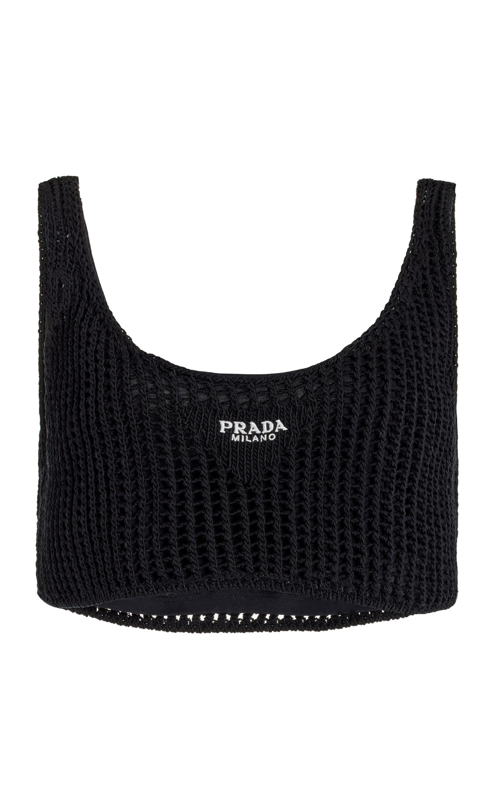 Crocheted Cotton Crop Top | Moda Operandi (Global)