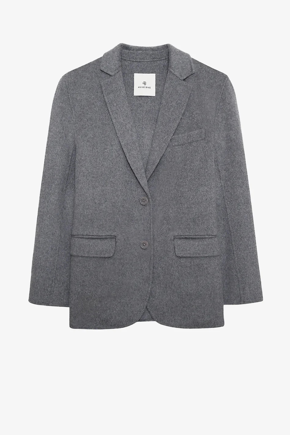 Quinn blazer in heather gray | ANITA HASS