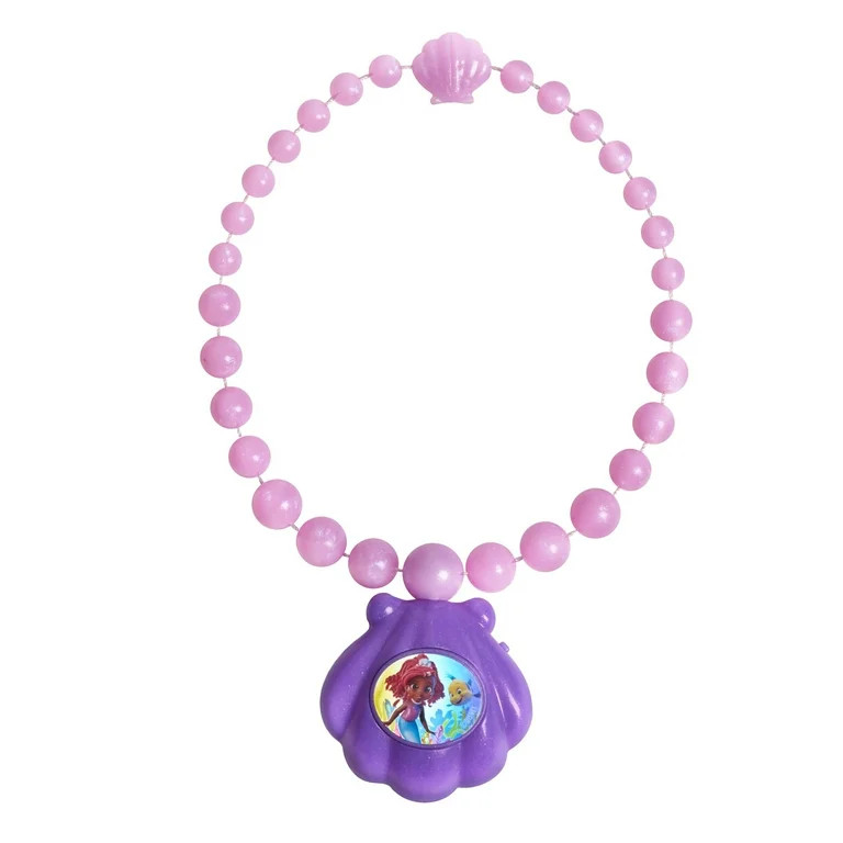 Disney Jr. Ariel Ocean Glow Necklace with Lights and Sounds, Dress up and Pretend Play Toys, Age ... | Walmart (US)