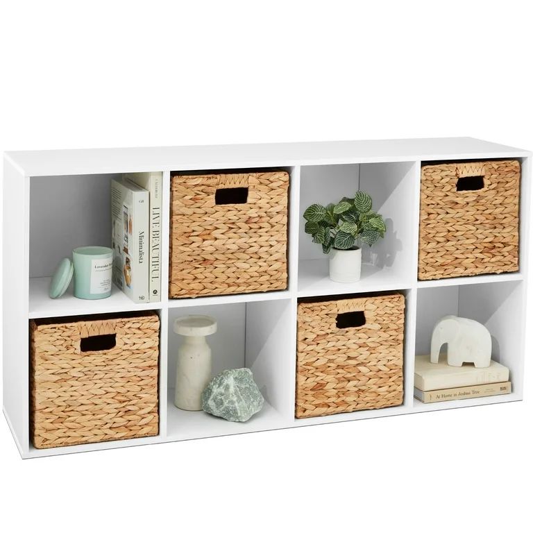 Best Choice Products 8-Cube Bookshelf, 11in Display Storage System, Organizer w/ Removable Back P... | Walmart (US)