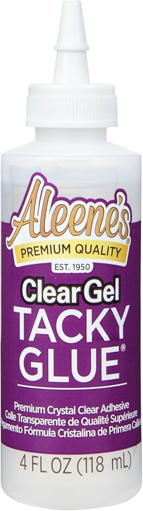 Aleene's Clear Gel Tacky Glue 4oz | Amazon (US)