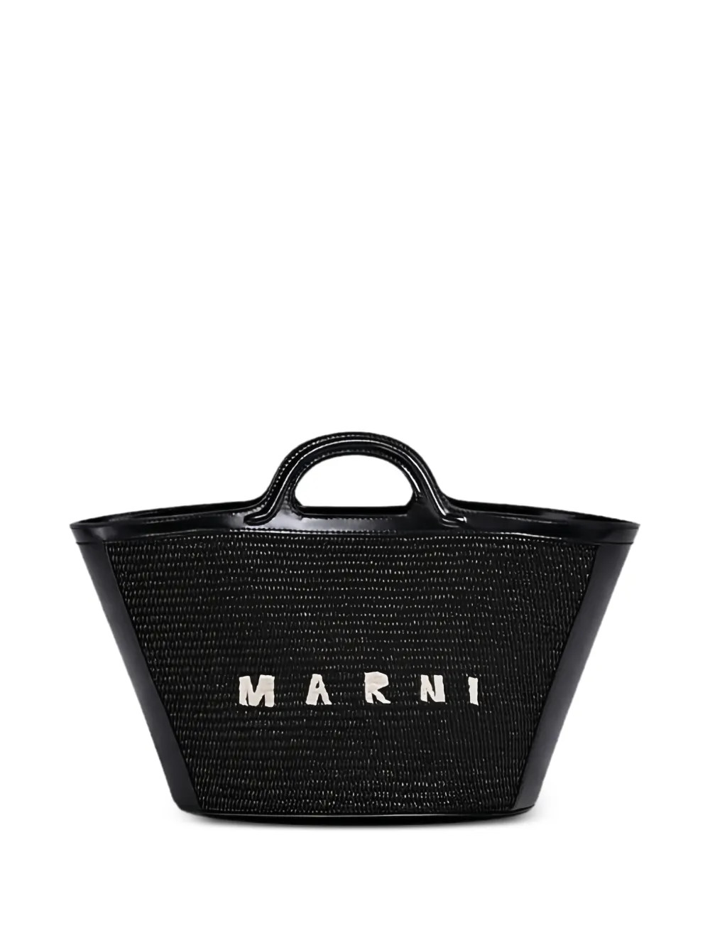 Tropicalia small bag in leather and raffia-effect fabric | Farfetch Global