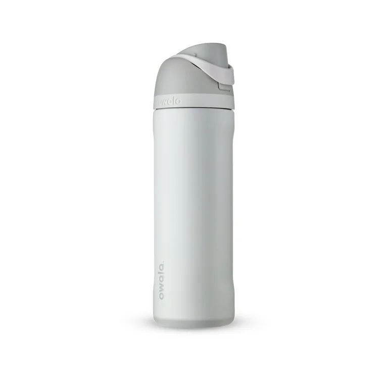 Owala FreeSip Stainless Steel Water Bottle, 24oz, White | Walmart (US)