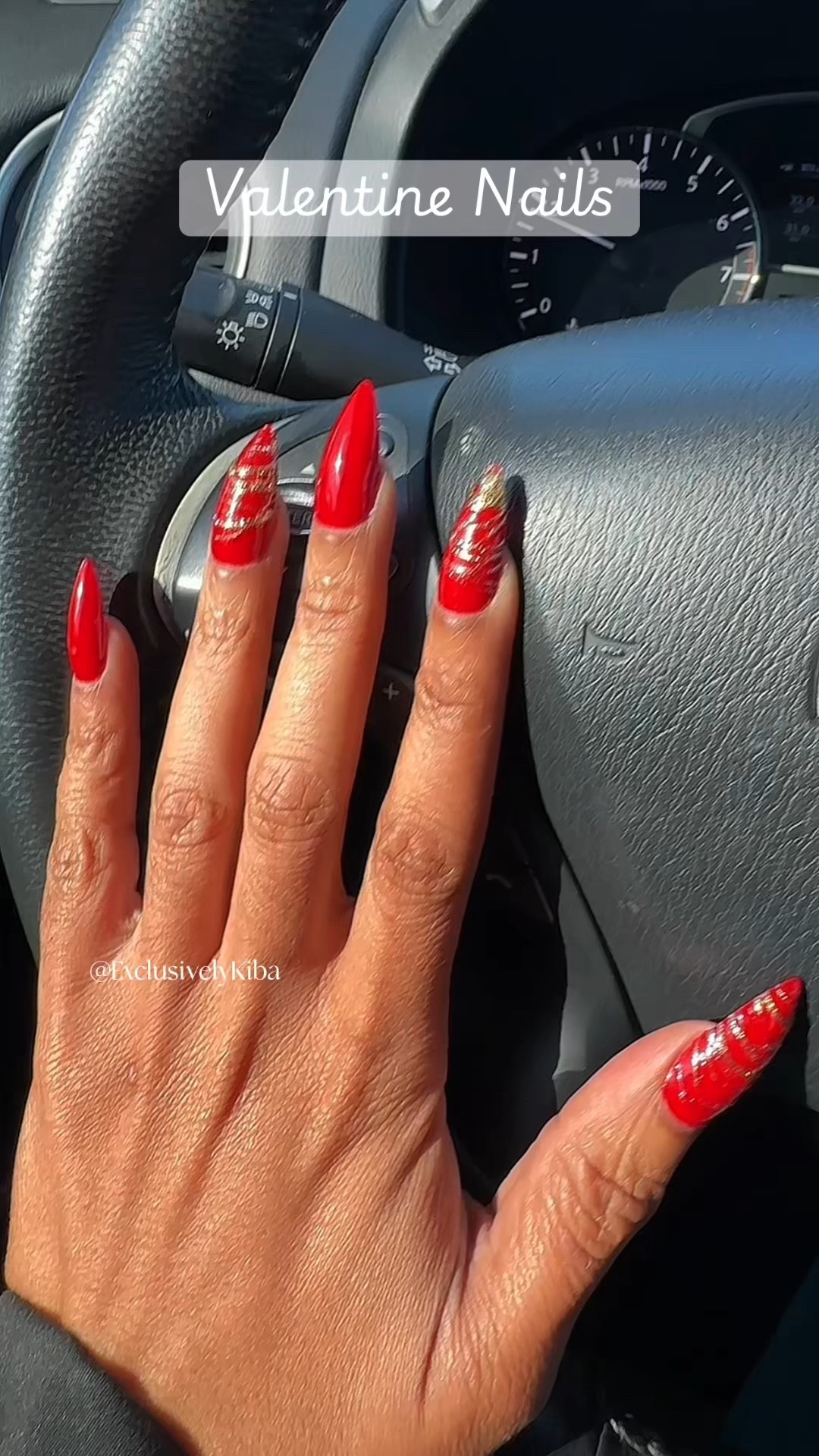 Red will forever be THAT girl ❤️✨

Valentine’s nails are in full effect — did my own Gel-X set and tried reflective spider gel for the first time… and baby, the gold hits DIFFERENT in the light 😍🔥

Nothing like a bold red with a touch of gold to set the mood. Who said you need a salon when you’ve got patience and a vision? 💅🏾✨

Polish: Apres Vampire Drunk -254

#ValentinesNails #GelXNails #DIYNails #RedNails #ReflectiveNails #NailInspo #NailContent #BlackGirlNails #NailArtLovers #SelfCareVibe

#LTKselfcare #LTKValentine