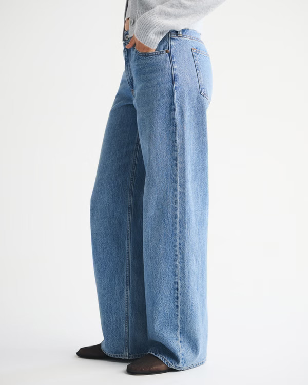 Low Rise Ultra Loose Jean | Abercrombie & Fitch (US)