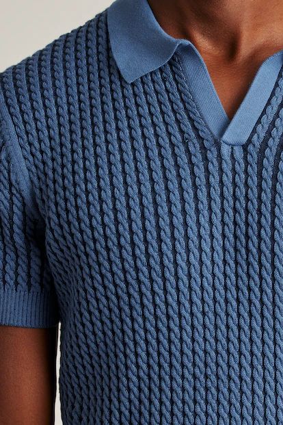 Cable Sweater Polo | Bonobos (US)