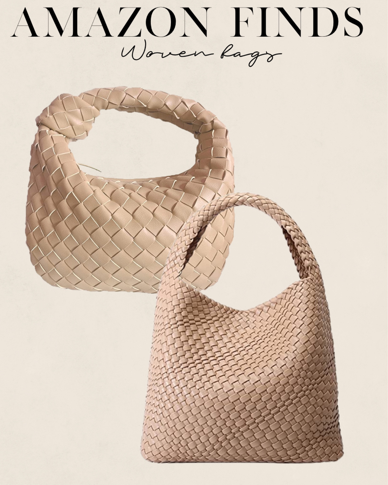Amazon woven bags on trend 

#LTKitbag #LTKunder100 #LTKunder50