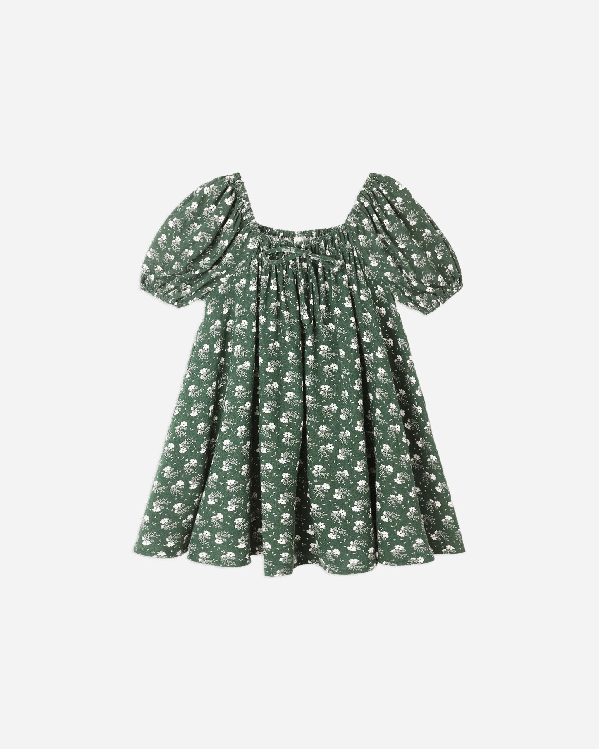 Sabrina Mini Dress || Green Ditsy | Rylee + Cru