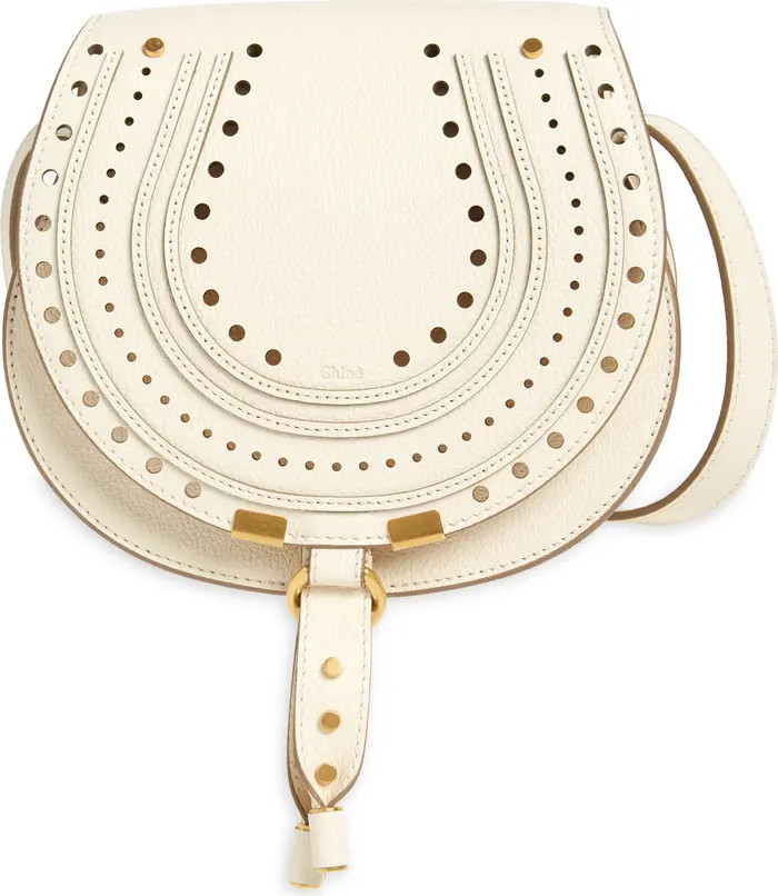 Chloé Small Marcie Perforated Leather Crossbody Bag | Nordstrom | Nordstrom