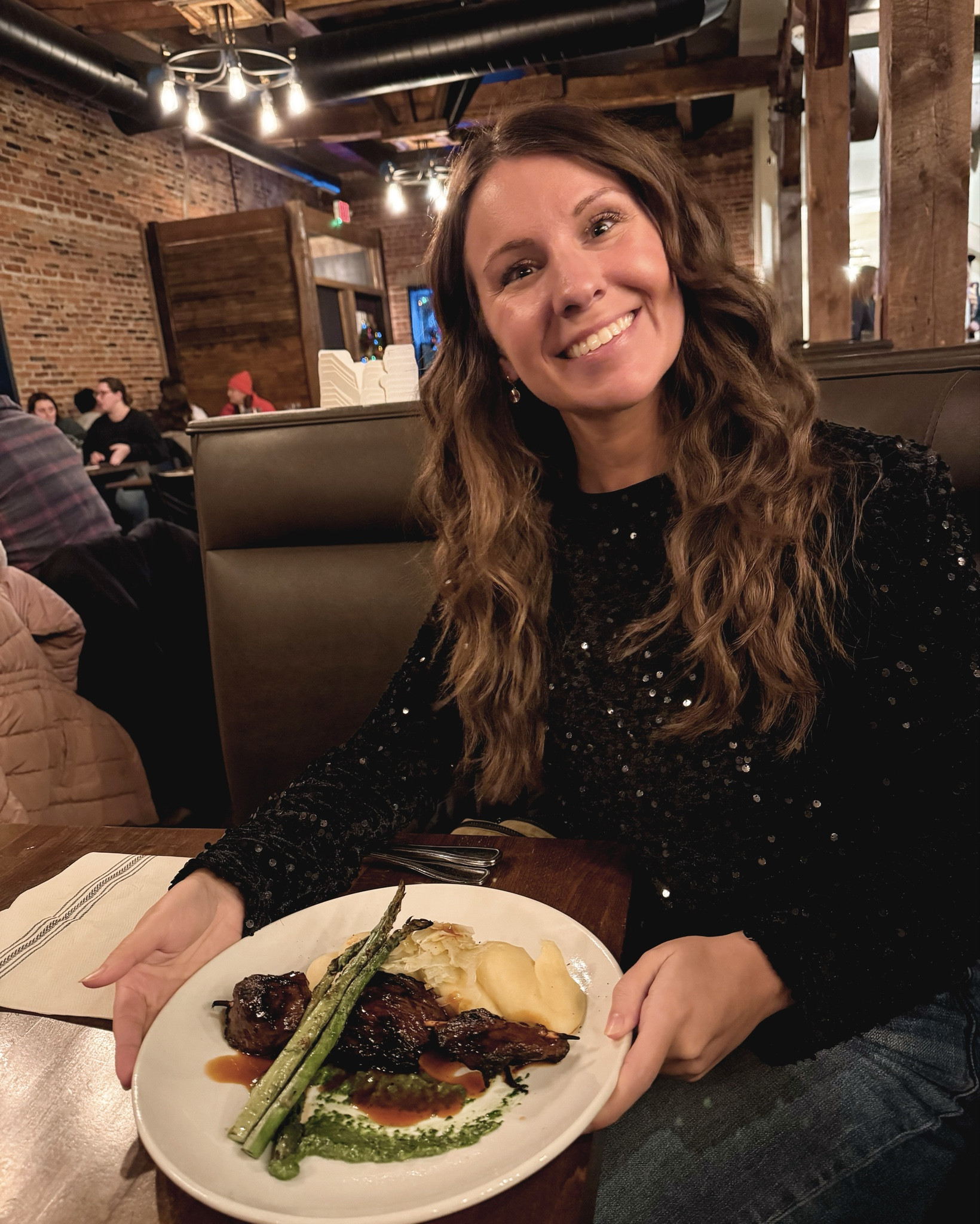 Date night!

My outfit: My sequin top and boots are older so I linked similar!

My jeans are size 24 with a 26” inseam and linked my jewelry! 

My husband: wearing medium in his sweater, medium in his tee, 32x30 in his jeans and 9 in his shoes! 



#LTKPetite #LTKHoliday #LTKMens