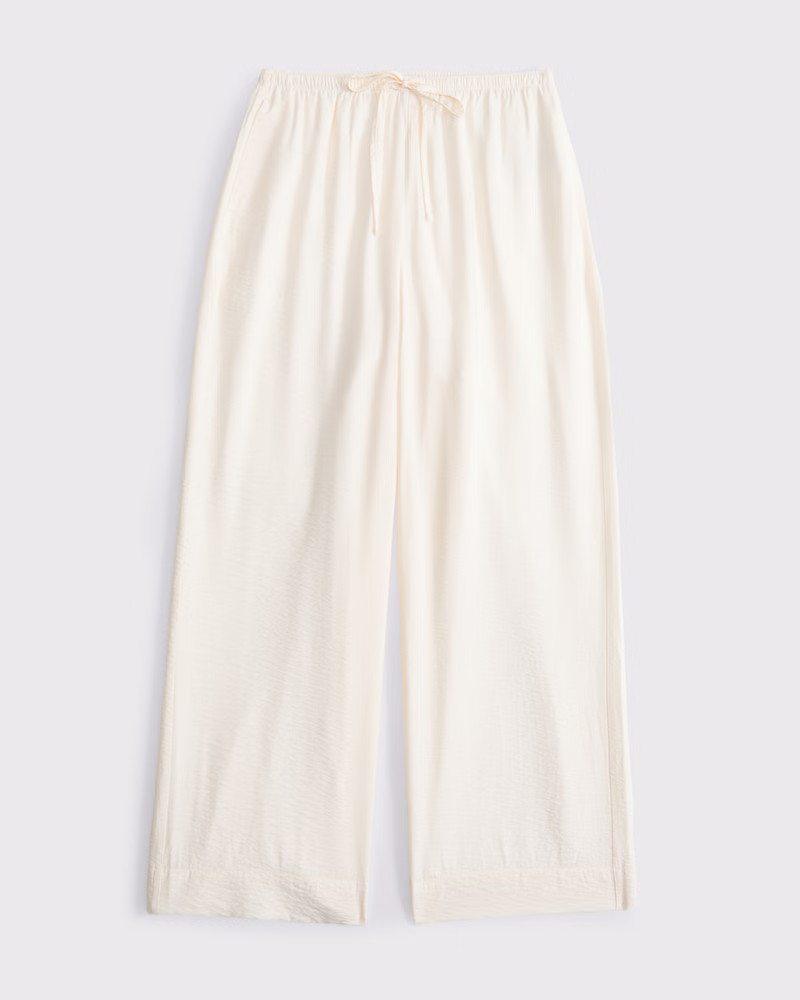 Textured Pull-On Pant | Abercrombie & Fitch (US)