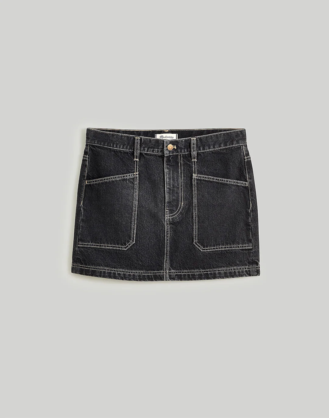 Denim Micro Mini Skirt in Amersfort Wash | Madewell