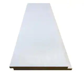 0.375 in. x 6.000 in. x 8 ft. Primed MDF Shiplap Interior Siding (10-Pack) | The Home Depot