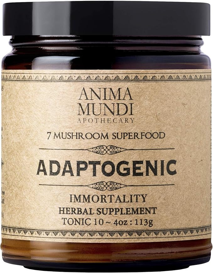 Anima Mundi Adaptogenic Immortality 7 Mushroom Superfood Blend with Cacao - Organically Grown Act... | Amazon (US)