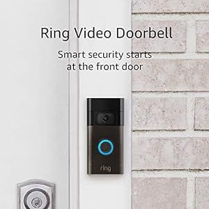 Ring Video Doorbell - 1080p HD video, improved motion detection, easy installation – Venetian B... | Amazon (US)