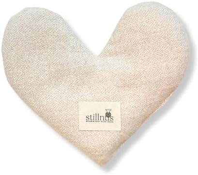 Stillnus First Light Weighted Eye Pillow – Organic Flaxseed & Lavender, Heart Shaped, Relaxatio... | Amazon (US)