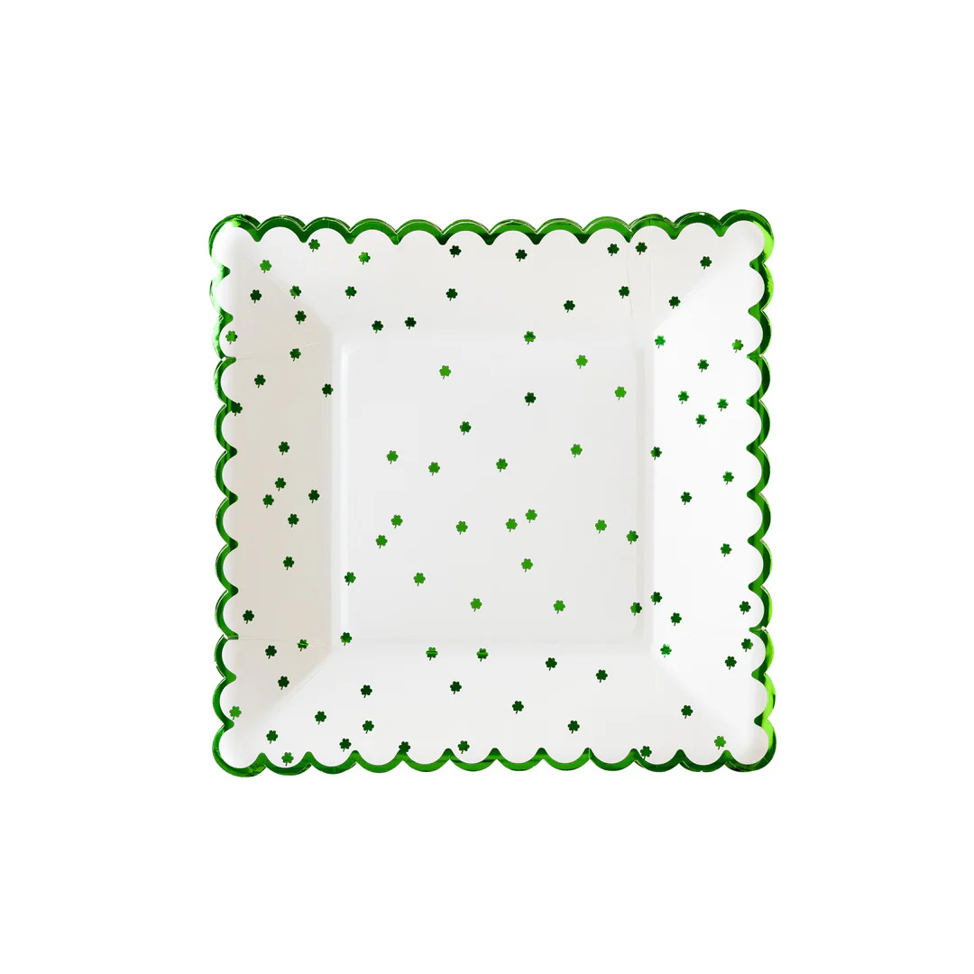 Little Shamrocks Paper Plate | My Mind's Eye