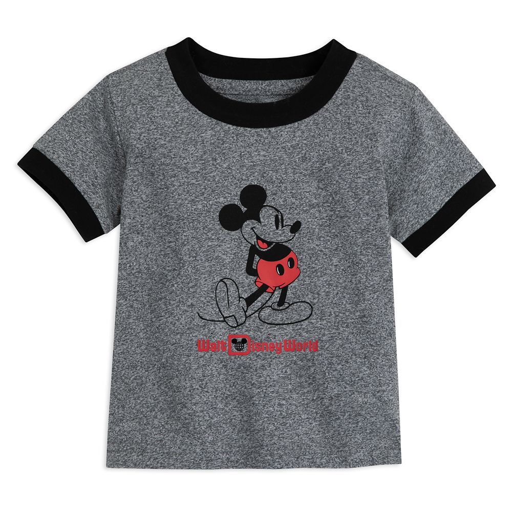 Mickey Mouse Standing Ringer T-Shirt for Baby – Walt Disney World | Disney Store