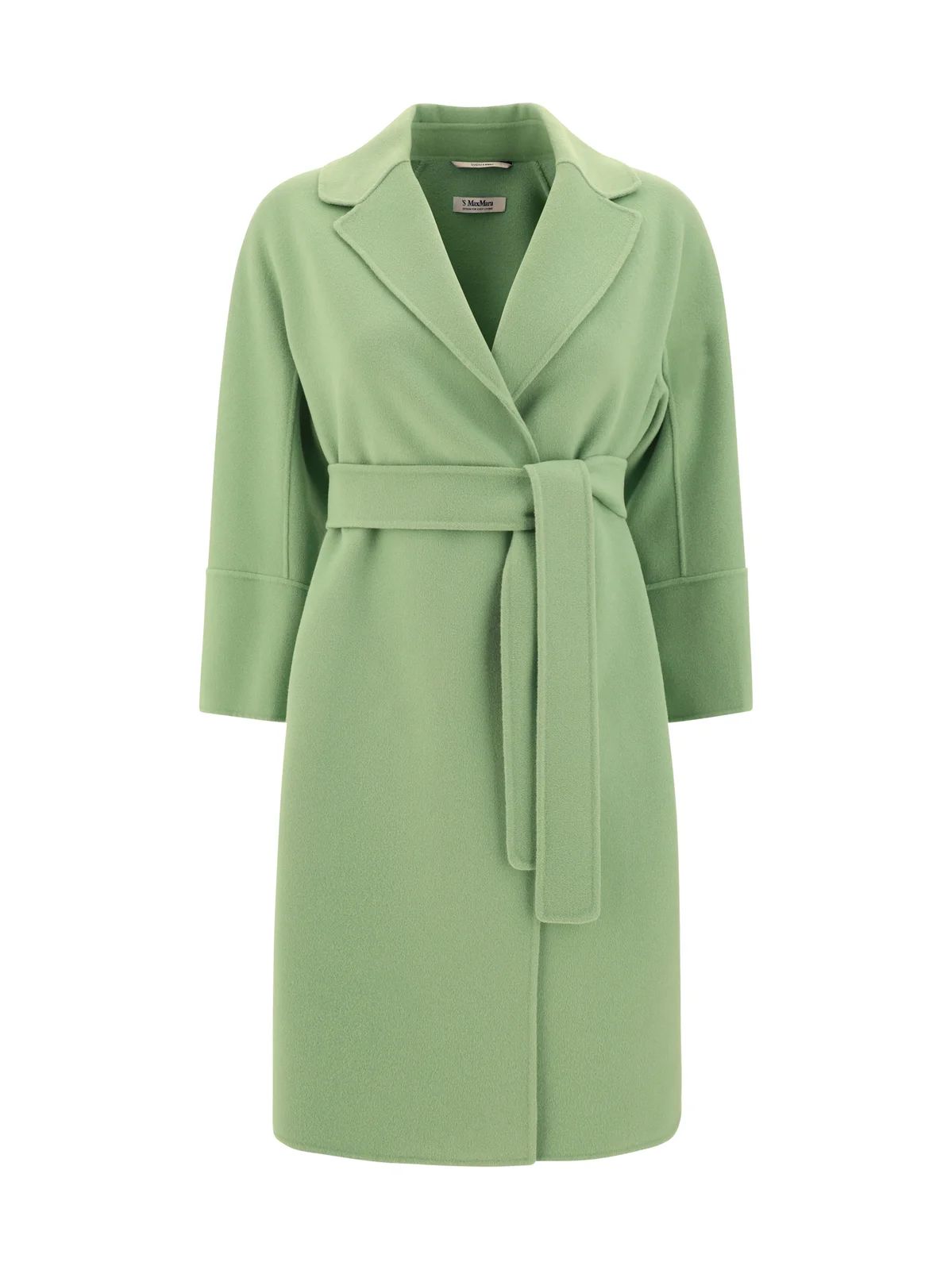 'S Max Mara Belted Long-Sleeved Coat | Cettire Global