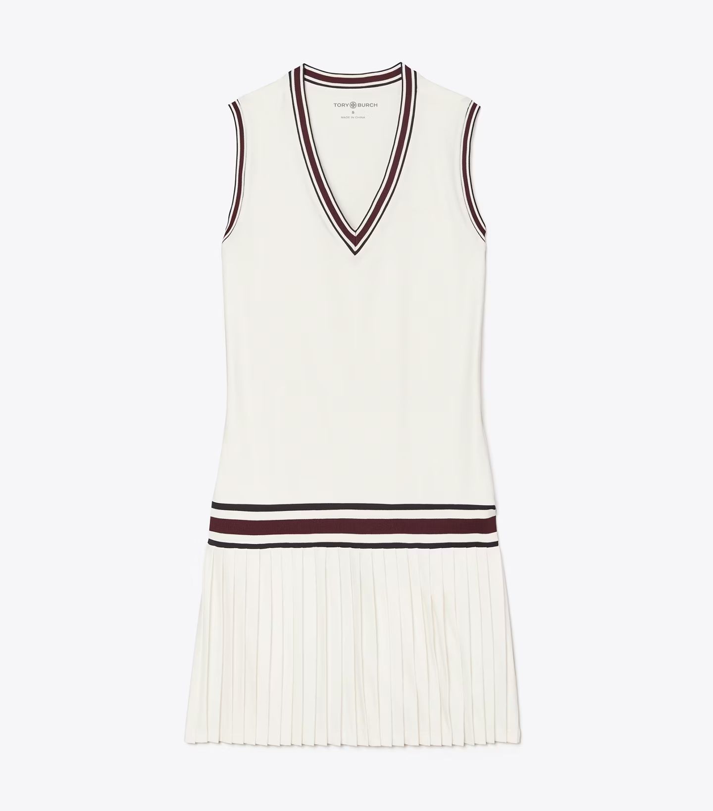 PERFORMANCE V-NECK TENNIS DRESS | Tory Burch (US)