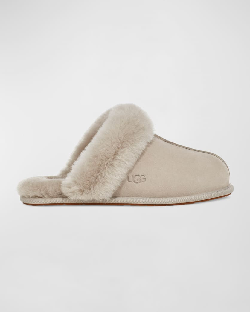 Scuffette II Suede Slippers | Neiman Marcus