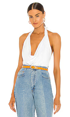 Susana Monaco Cowl Halter Top in Sugar from Revolve.com | Revolve Clothing (Global)
