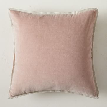 Classic Cotton Velvet Pillow Cover | West Elm | West Elm (US)