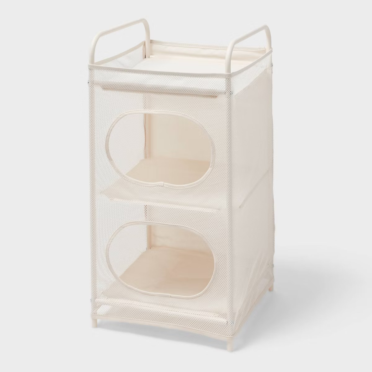 2 Tier Flexible Tower Storage Ivory - Brightroom™ | Target