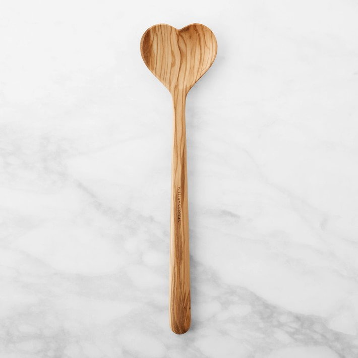 Williams Sonoma Olivewood Heart Spoon | Williams-Sonoma