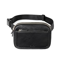 CLUCI Belt Bag for Women, Mini Everywhere Crossbody Waist Bag Adjustable Strap, Vegan Leather Wom... | Amazon (US)
