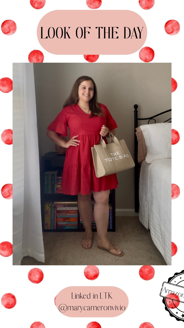 What I’m Wearing: 6.27.25

Amazon dress: L (TTS)
Sandals: 7.5 (TTS)
Bag: sold out but similar ones are linked

Found it on Amazon, Amazon fashion, summer dress, 4th of July, Fourth of July outfit, July 4th, red dress, workwear bag, summer sandals, Tory Birch, beige tote bags, summer dresses, red white blue, petite friendly, petite style, petite fashion, petite friendly outfit, petite outfit

#LTKPetite #LTKStyleTip #LTKFindsUnder50
