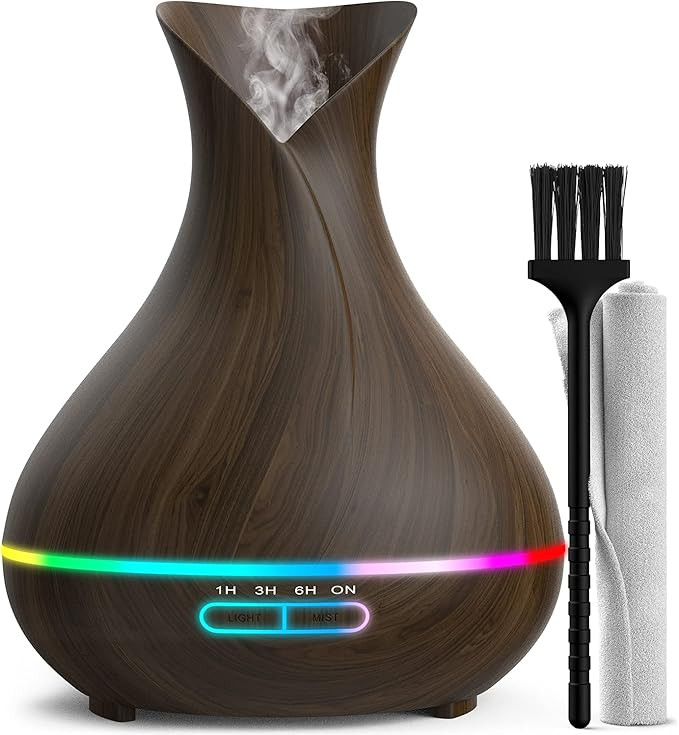 Everlasting Comfort Essential Oil Diffuser (400ml) - Small & Large Room Home Aromatherapy Air Sce... | Amazon (US)
