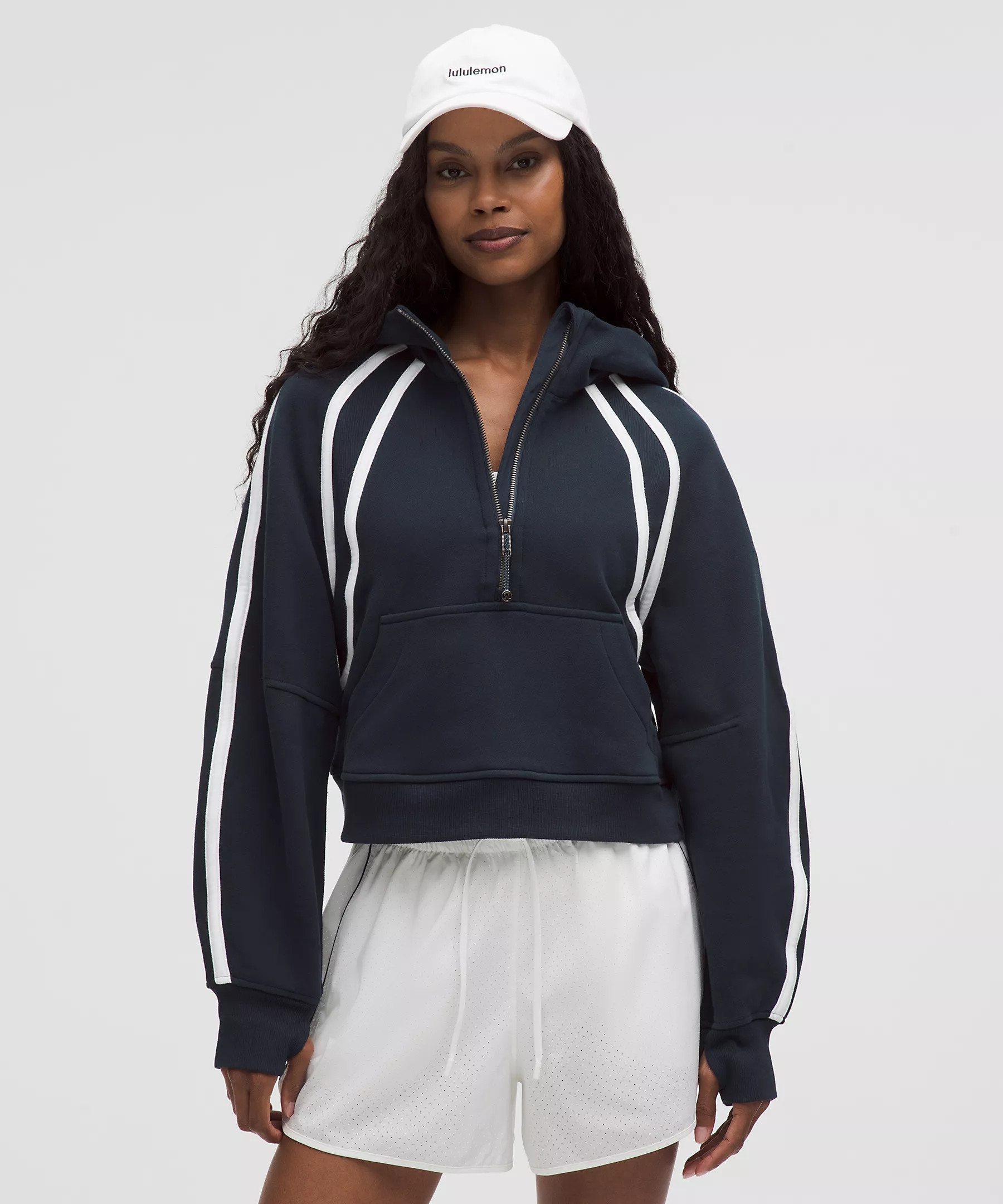 Scuba Oversized Half-Zip Hoodie *Trim | Women's Hoodies & Sweatshirts | lululemon | Lululemon (US)