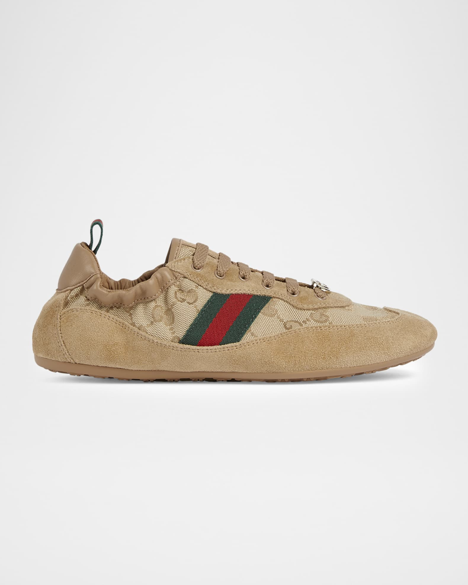 Gucci Gucci Shift GG Canvas Low-Top Sneakers | Neiman Marcus