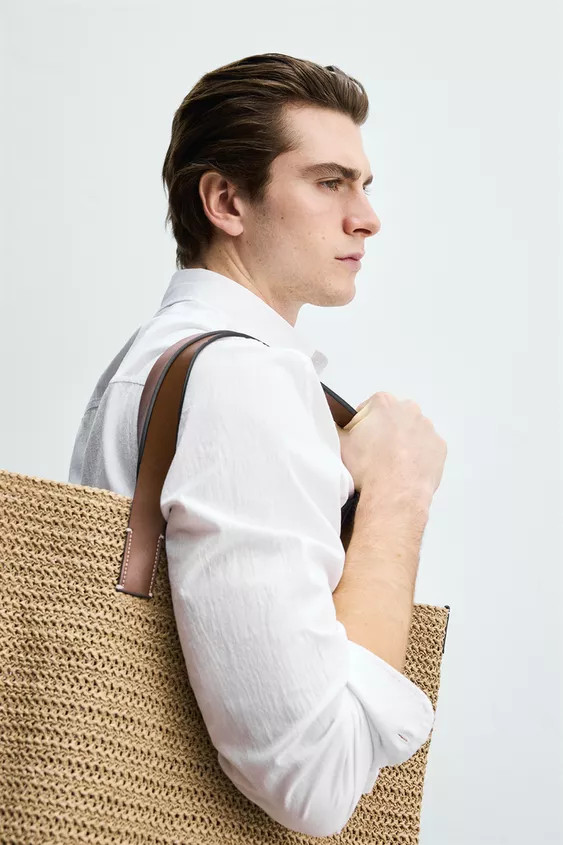WOVEN SHOPPER BAG | Zara US