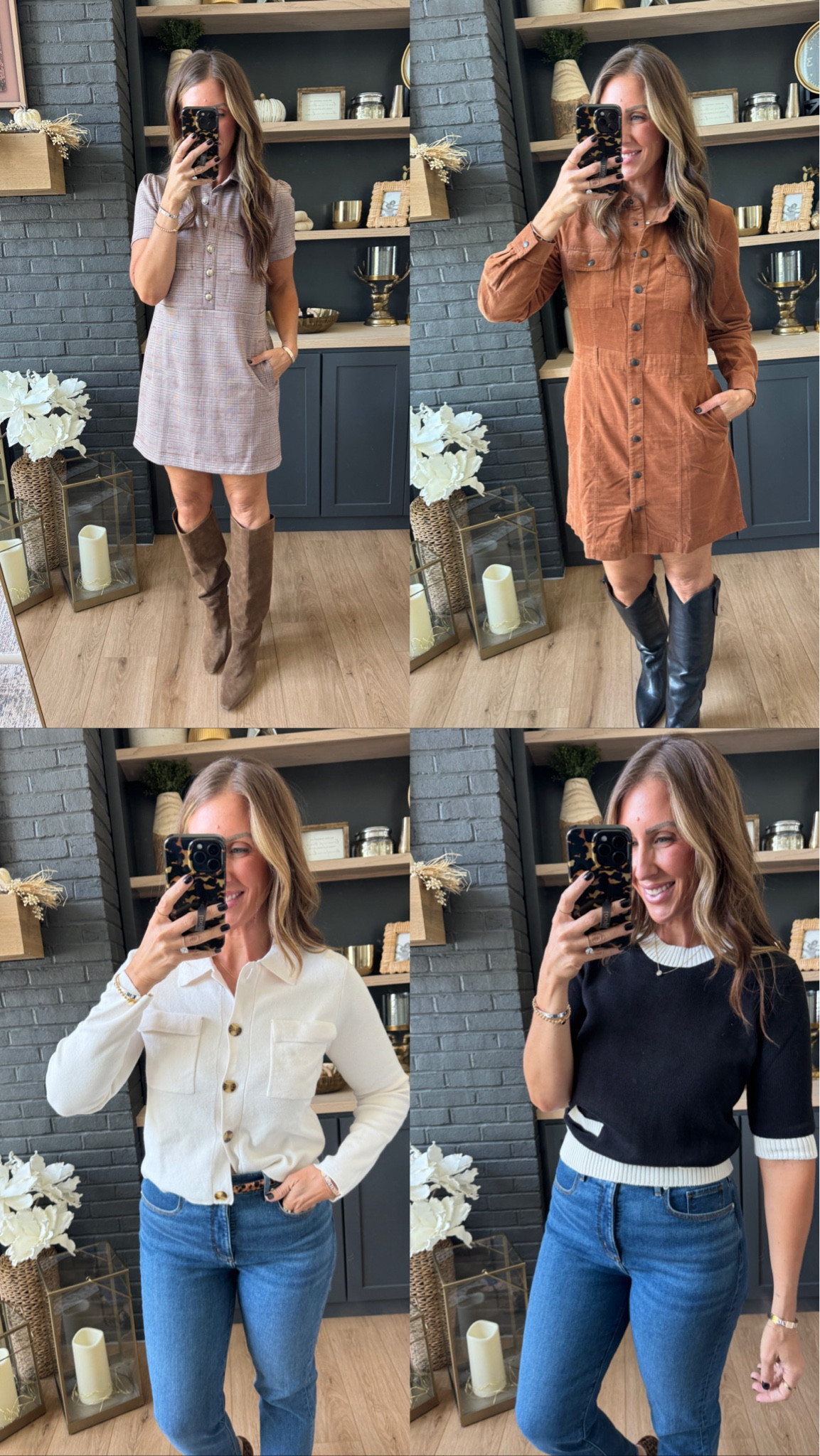 The BEST LOFT finds for fall 
I am
Wearing a medium top/ large dresses and 8 bottoms 

#LTKSaleAlert #LTKFindsUnder100 #LTKOver40