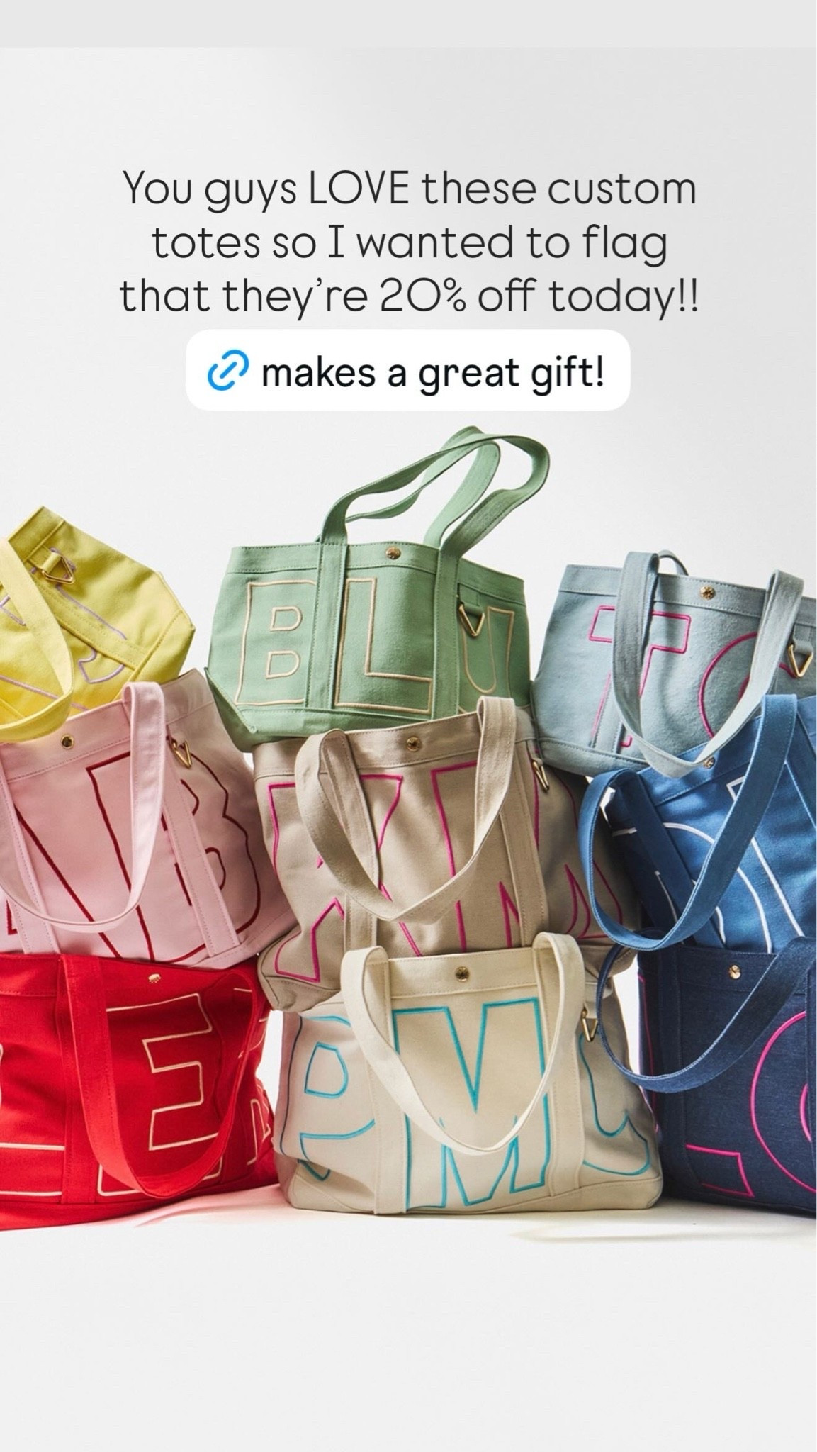 Obsessed with these custom totes! They make a great gift and are finally on sale!!

#LTKSaleAlert #LTKTravel #LTKSwim