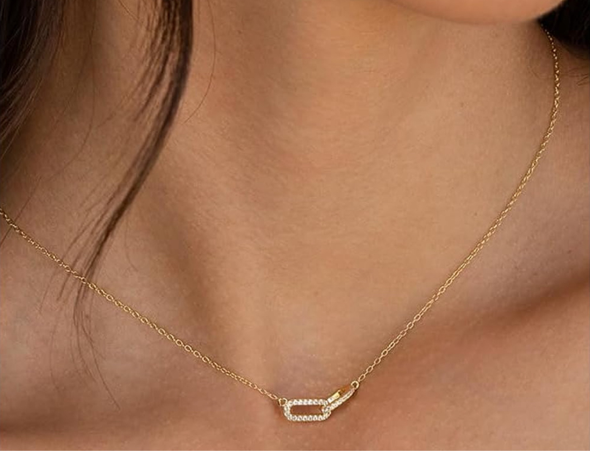 18% off plus 5% off 🎉

Gold Pendant Necklace for Women, Dainty Diamond Necklaces for Women Simple 14K Gold Plated Paperclip Choker Necklaces Cute Minimalist Open Oval Necklaces Gold Jewelry for Women Girls Gifts

#LTKsalealert #LTKfindsunder50 #LTKstyletip