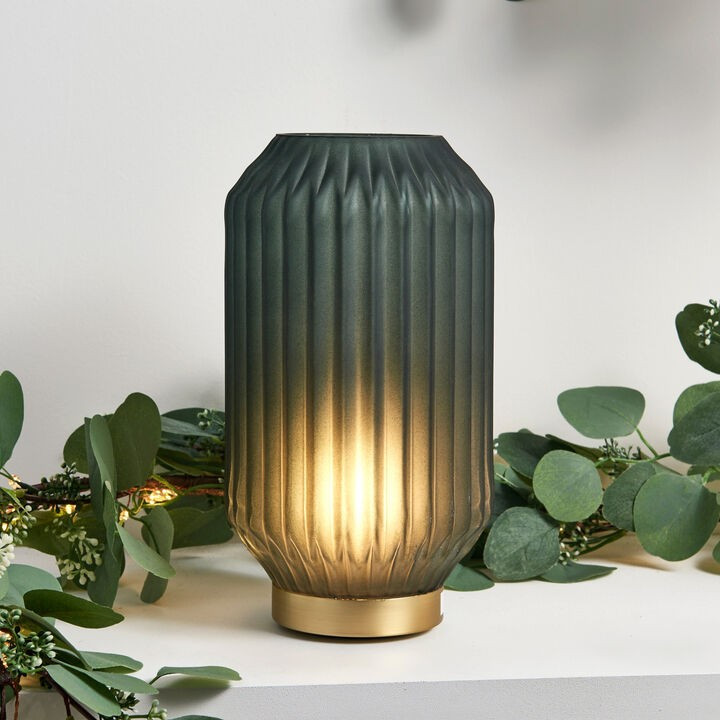 Vivian Glass Lantern, Large | Lights.com