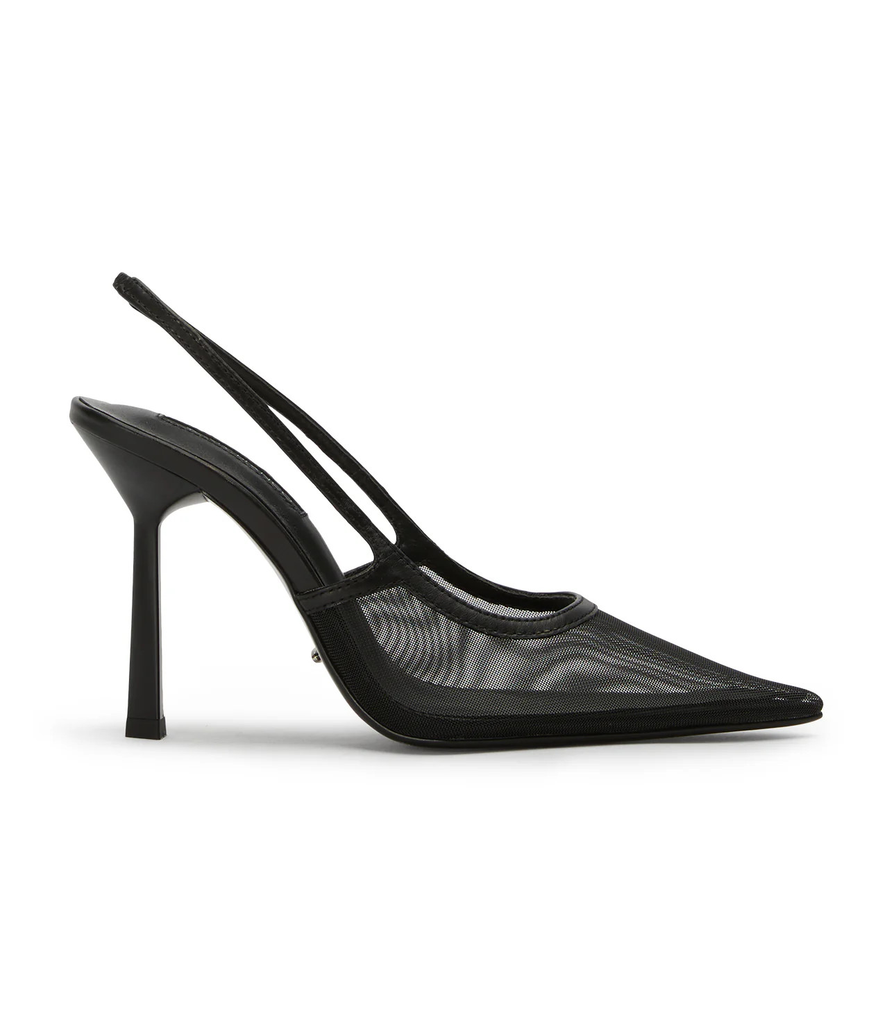 Glide Black Nylon Heels | Tony Bianco (Australia & New Zealand)