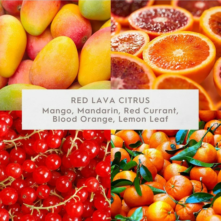 Better Homes & Gardens Red Lava Citrus Scented 4-Wick Large Oversized Jar Candle 80oz. | Walmart (US)