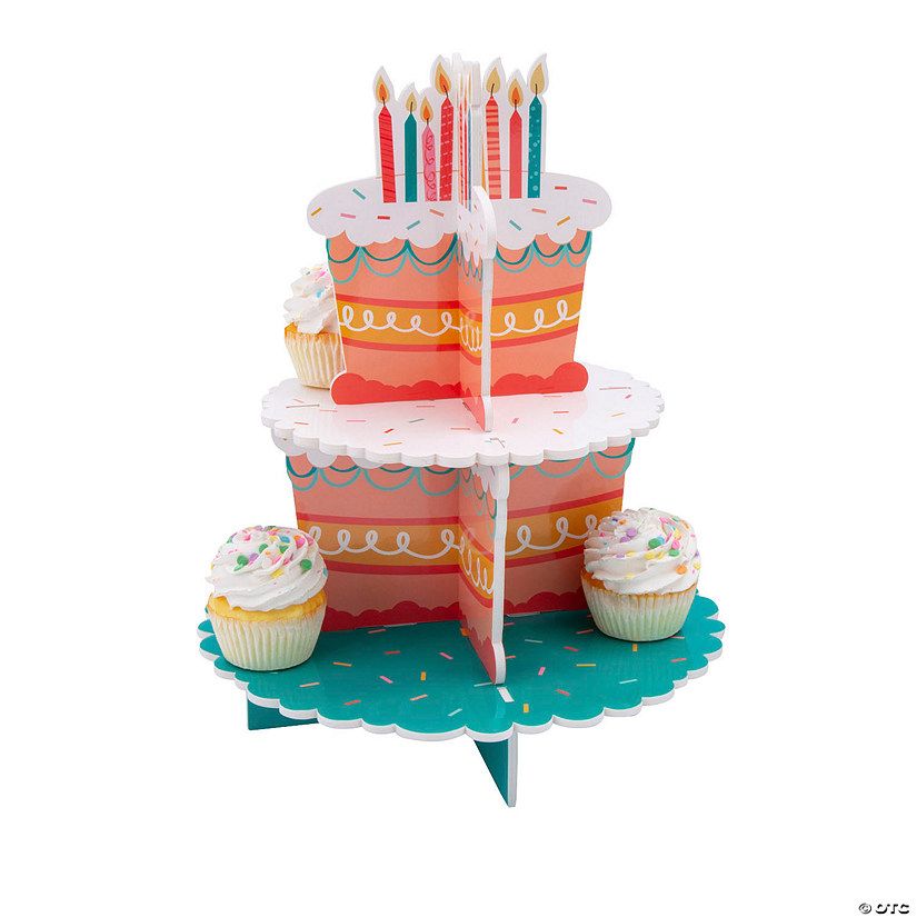 Eat Cake Cupcake Stand | Oriental Trading Company