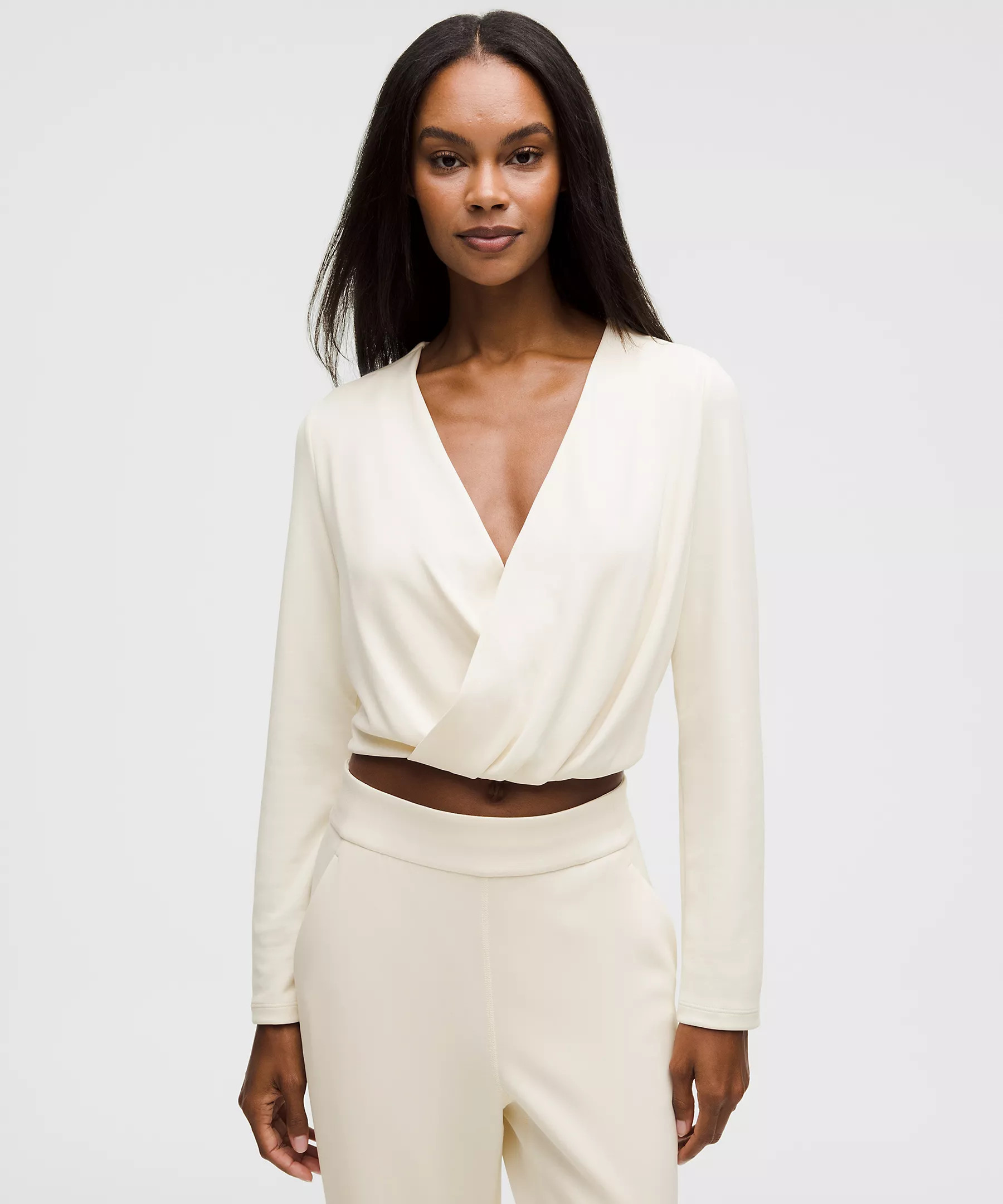 Lightweight Softstreme Wrap-Front Top | Lululemon (US)