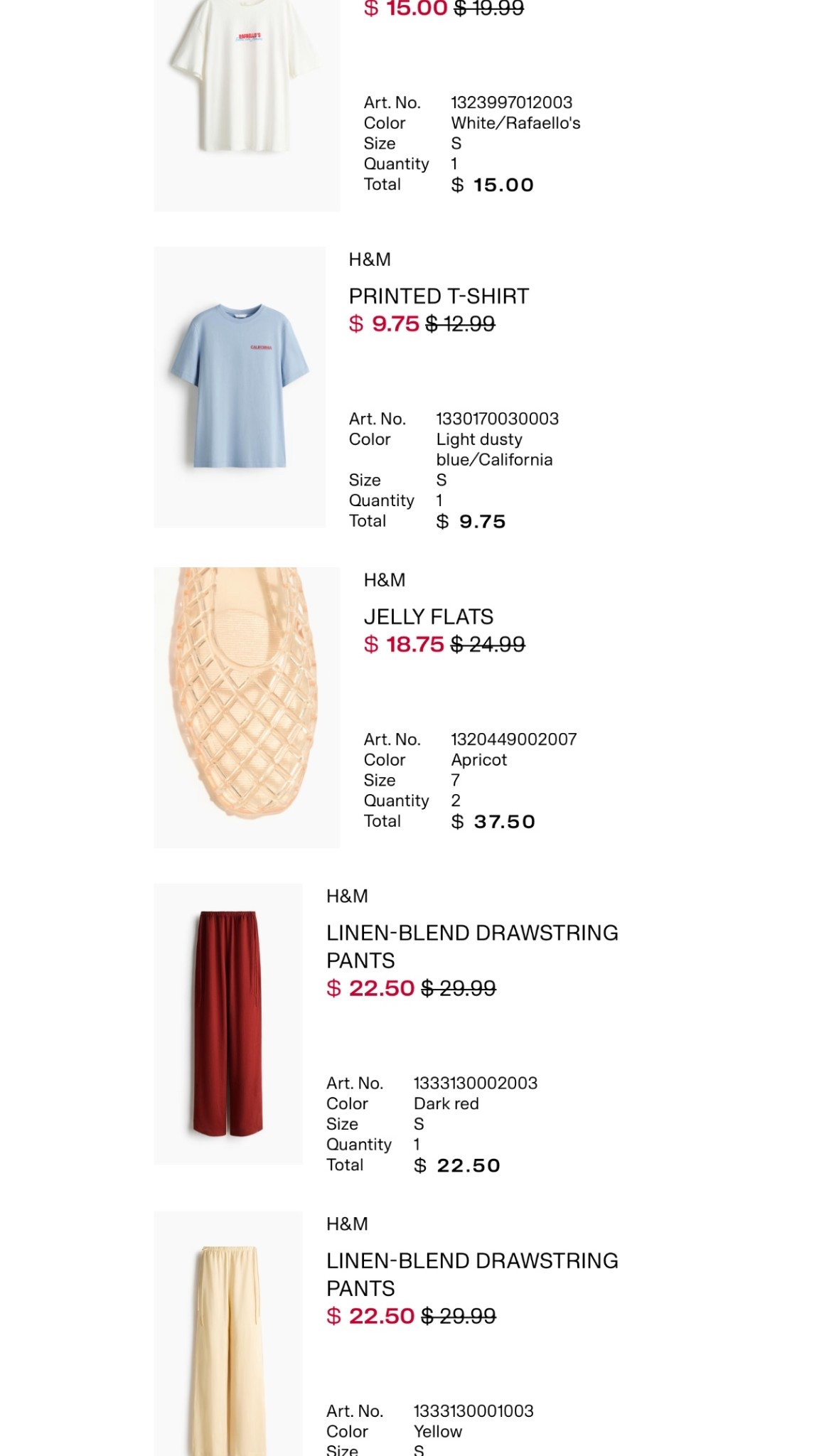 My recent h&m order! Getting ready for summer ! 

#LTKmomlife #LTKootd #LTKgrwm