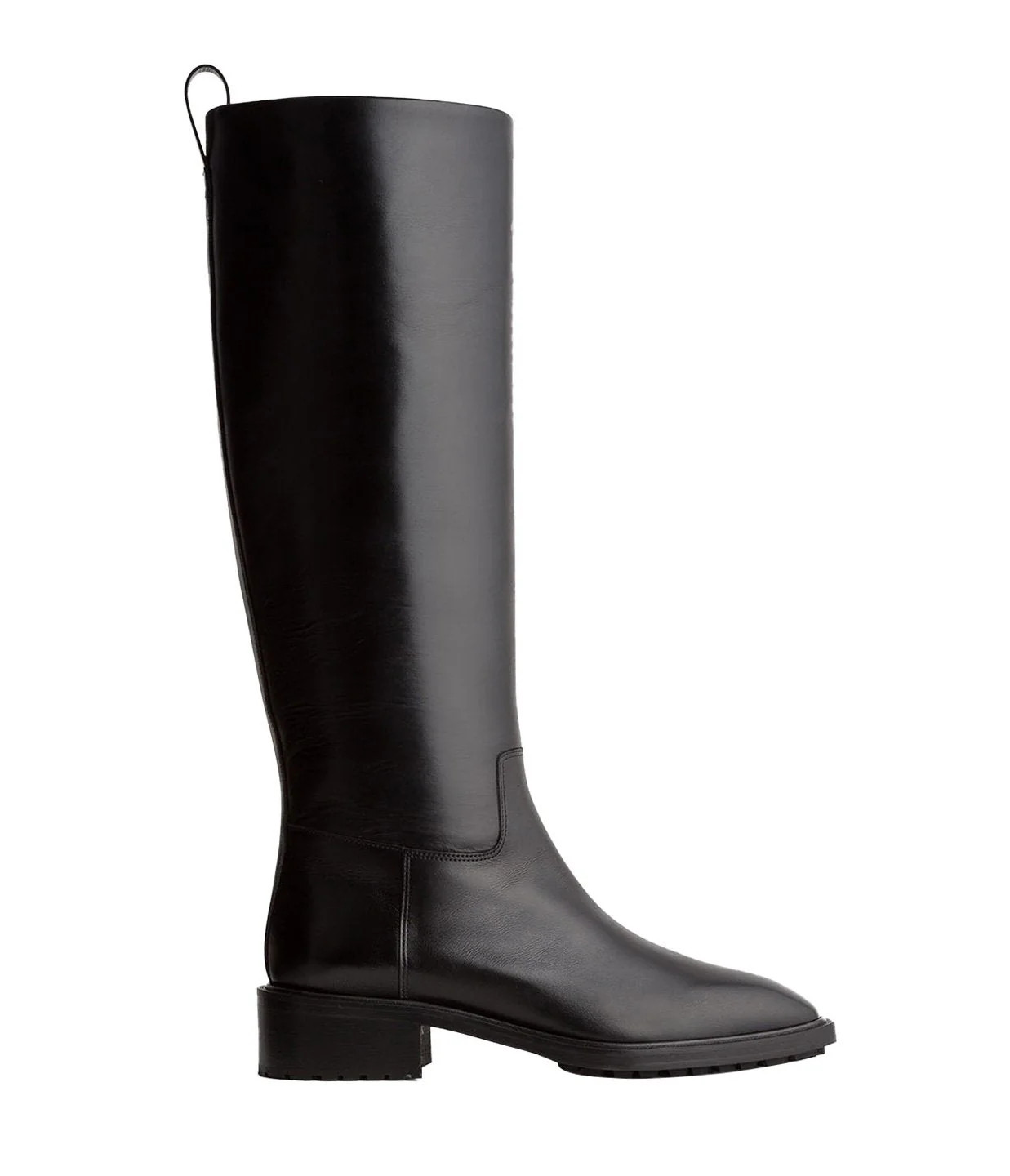 Tammy Knee Boot in Black Nappa | Mode Sportif