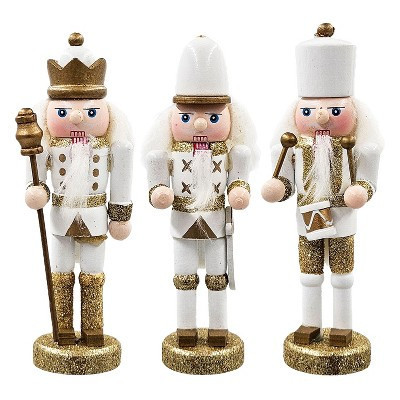 Gulches S/3 4.9" Nutcracker Ornaments, Christmas Tree Decor | Target