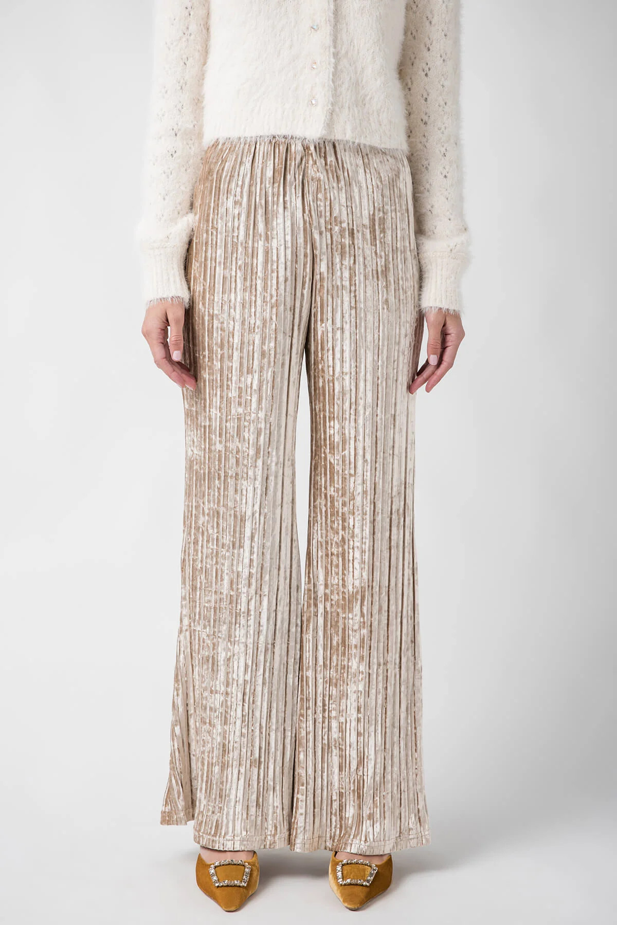 Free People Star Sign Velvet Pant | Social Threads