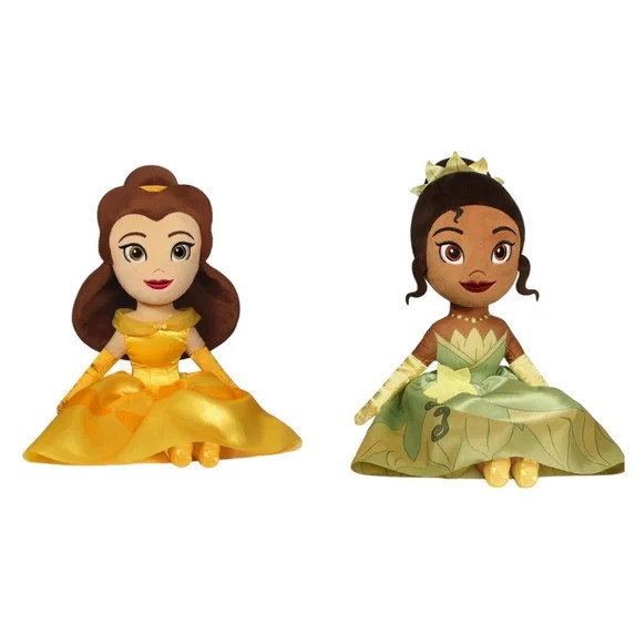 Tiana & Belle Set 13” High Quality Plush Doll Princess & The Frog Beauty & Beast New | Walmart (US)