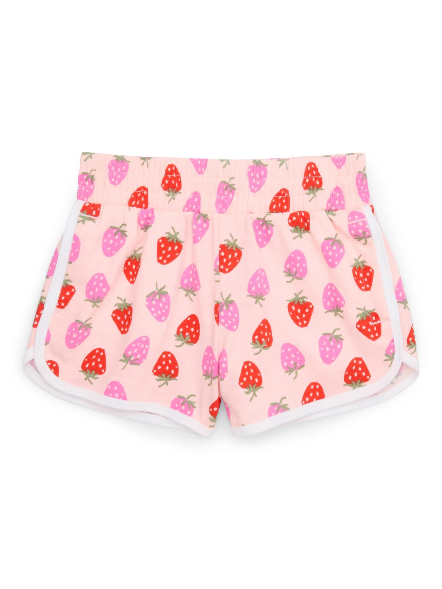 Wonder Nation Girls Knit Dolphin Shorts, Sizes 4-18 & Plus | Walmart (US)